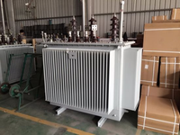 Transformador de Potencia Trifásico Compacto Montado en Poste, con Bobina de Aluminio, Toroidal, Sumergido en Aceite, 100kVA, para Redes Rurales y Uso Comercial