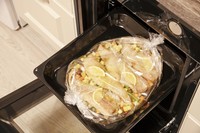 Sac de four de poulet en plastique résistant à la chaleur chaude Doublure de mijoteuse Torréfaction Cuisson Dinde bouillante Sacs de torréfaction de fruits de mer