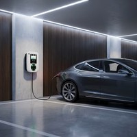 Cargador de Vehículos Eléctricos AC de 7kW-22kW Tipo 2, Cargador Rápido de Pared, Solución de Carga para Vehículos Eléctricos, IP54 IP65, Cargador Portátil con Panel Solar Integrado