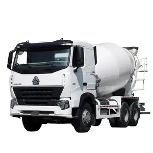Çin Truemax beton makineleri 10 Cbm 12.6t ağır HOWO 6X4 Transit mobil kendinden yükleme çimento beton mikseri kamyon