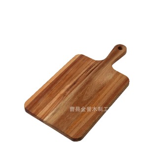 เขียงไม้กระถินณรงค์สีพื้น ถาดเสิร์ฟสำหรับครัวโรงแรม - Product Image 5