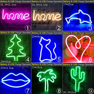 Bảng Hiệu Nghệ Thuật Treo Tường Trang Trí Phòng Ngủ Đèn Neon Led Để Bàn Hình Động Vật Tùy Chỉnh Cho Bữa Tiệc Tại Nhà Khách Sạn
