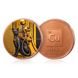 Moneda Conmemorativa de la Mitología Griega y Egipcia, 1 Onza, Cobre Fino .999, Impresión a Color 3D, Moneda Redonda Coleccionable de 1 Onza - Product Image 4