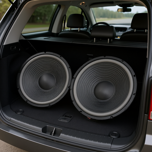 Wf 15 Inch 450 Watt Car Subwoofer Dual Coil 4 Ohm Pair For Auto Truck Vehicles - Product Image 2