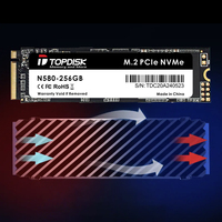 PS5 M.2 SSD Disipador de calor NVMe Disipador de calor M2 2280 Disco duro de estado sólido Junta de radiador de aluminio con almohadilla térmica de silicona Almohadilla de refrigeración