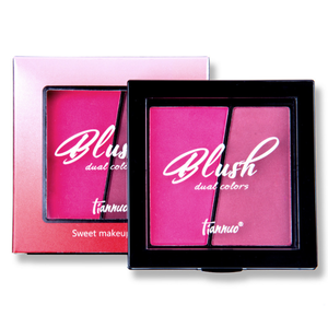 Blush paleta de maquillaje de gradiente sin perder Natural en polvo de cara Blush 2 color Blush - Product Image 4