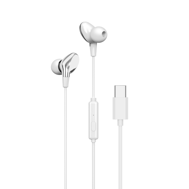 YooKiE YK70 HIFI In-Ear Wired Sports Earbuds with Microphone Gaming Handfree Noise Cancelling Waterproof-Type-C for Mobile Phone