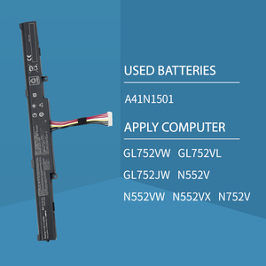 Batterie d'ordinateur portable pour ASUS, A41N1501, GL752JW, GL752, GL752VL, <span class=keywords><strong>GL752VW</strong></span>, N552, N552V, N552VW, N752, N752V, N752VW, - Product Image 5