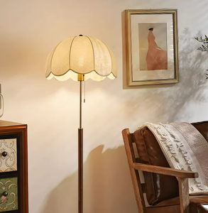 โคมไฟตั้งพื้นสไตล์โบราณกลางห้องนั่งเล่นห้องนอนโซฟาโคมไฟตกแต่งพื้น - Product Image 5