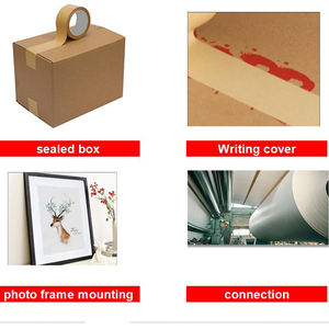 Kraft giấy băng độ bám dính cao cho vận chuyển carton niêm phong di chuyển nguồn cung cấp - Product Image 3