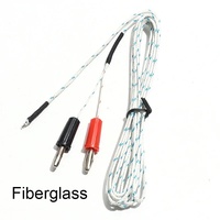 Sonde de température pour multimètre, câble de thermomètre de type K, 1M/2M/3M/5M, capteur de température, thermocouple universel PTFE