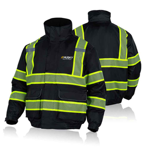 Chaleco de Seguridad de Diseño Personalizado, Color Sólido, Precio al por Mayor, Ropa de Trabajo, Chaleco de Seguridad sin Mangas para Venta en Línea - Product Image 1