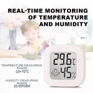 Миниатюрный цифровой термогигрометр с ЖК-дисплеем для дома и детской комнаты - Product Image 5