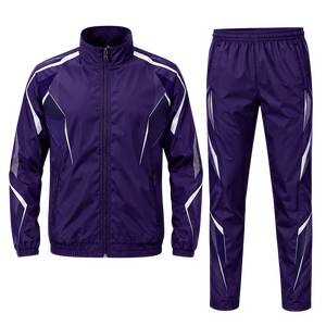 Tenue d'entraînement extérieure personnalisée avec haut à col montant et pantalon assorti pour les groupes de randonnée, les voyages et les marques de style de vie actif - Product Image 2