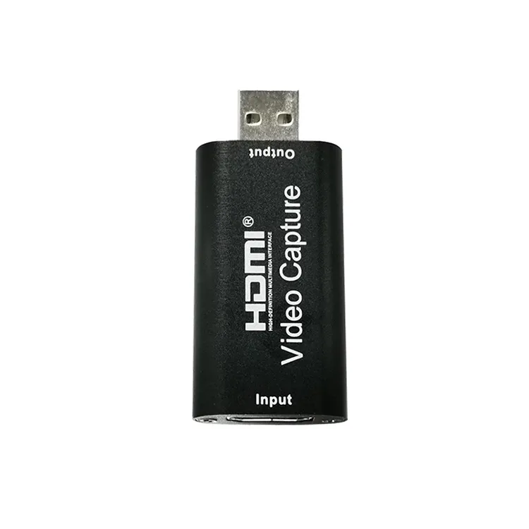 Kartu Capture Video USB 2.0 Ke HDMI, 1080P HDMI Audio Live Rec