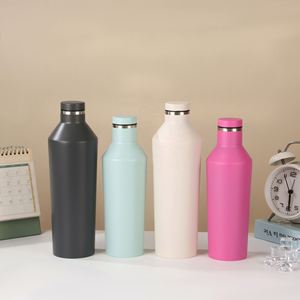 Custom Logo Leak Proof Double Wall Insulated Vacuum <b>Flask</b> Thermo <b>Bottle</b> Mug Sports Stainless Steel Water <b>Bottle</b> for Car Travel - Product Image 4
