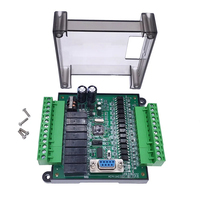 Controlador Lógico Programable PLC FX3U-24MR FX3U-24MT14DI/10DO Analógico 6AI/2AO RS232 RS485, Placa de Control Industrial FX1N FX2N