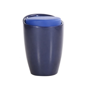 Colorful ABS Plastic <strong>Storage</strong> Baskets Multi-Use Laundry Bin <strong>Stools</strong> for <strong>Bathroom</strong> Hotel School Apartment Villa - Product Image 5