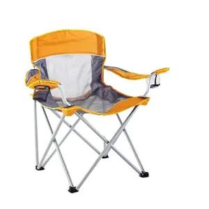 Schienale alto sport Ultra leggero all'aperto Picnic sedia da pesca pieghevole sedia da campeggio sedia da spiaggia portatile