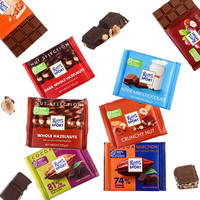 Vente en gros de chocolats allemands importés, chocolat au lait 100g
