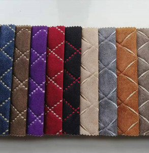 Fornitore della cina di personalizzare il colore di blocco auto copertura in velluto trapuntato in tessuto - Product Image 2