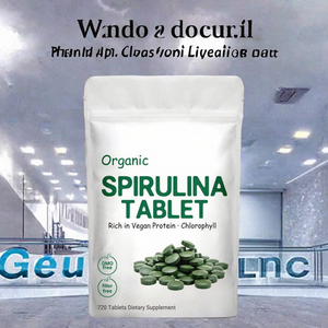 Chăm sóc sức khỏe bổ sung cấp thực phẩm Spirulina <span class=keywords><strong>Chlorella</strong></span> máy tính bảng pha trộn Superfood chứng nhận hữu cơ <span class=keywords><strong>Chlorella</strong></span> Spirulina máy tính bảng - Product Image 2