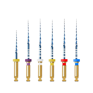 ตะไบเอ็นโดสีน้ำเงินแบบหมุน แรงตัดสูงพิเศษ ทนทาน พร้อมหัวจับสำหรับการรักษารากฟัน - Product Image 1