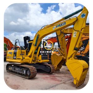 Excavadora de cadenas PC130-7 de segunda mano de alta calidad, origen Japón, motor principal, bajo precio, maquinaria para movimiento de tierras - Product Image 1