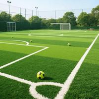 Gazon artificiel Xiangcheng XC-C-002, tapis de gazon synthétique extérieur en PP 35 mm, vert, écologique, haute simulation, pour clôture et football