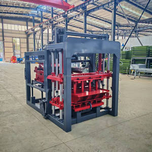 Machine automatique de fabrication de blocs creux SHIYUE QT4-15 avec moteur PLC et pompe, équipement de moulage de briques en ciment haute productivité - Product Image 1