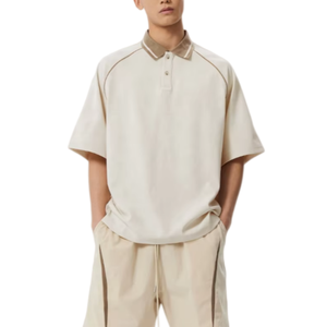 Camiseta <span class=keywords><strong>de</strong></span> Golf para Hombre <span class=keywords><strong>de</strong></span> Alta Calidad, Anti-Pilling, Cuello Camisero, Jersey Sólido, Talla Grande (6XL), Tejido <span class=keywords><strong>de</strong></span> Punto Corto, Impresión 3D, 100% Algodón - Product Image 1