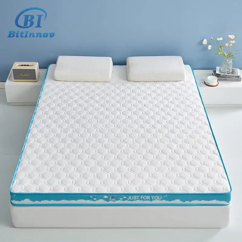 Bitinnov Latex Mattresses Topper Memory Foam Mattress Sleep Latex Organic 100% Natural Cotton Home Furniture Bedroom Furniture