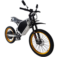 Vélo électrique MTB Bomber le plus populaire avec pneus larges 19/21 pouces 26*4.0, 3000w 5000w 8000w 12000w, prix d'usine