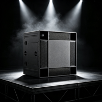 Subwoofer Cuadrado Activo de 4*21 Pulgadas con Potencia de Salida de 4800 W - Sistema de Audio Profesional para Escenarios