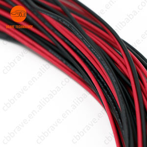 OEM红色和黑色<span class=keywords><strong>2</strong></span>针线束，带电阻电线附件端子压接端钝切预接线可定制 - Product Image 5