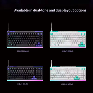 Teclado mecánico para juegos Logitech G512X original con diseño del 75%, cableado, intercambiable en caliente, con tasa de sondeo de 8K y RGB para jugadores de PC. - Product Image 3