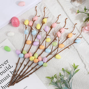 Meilleures ventes transfrontalières : Fleurs artificielles <span class=keywords><strong>de</strong></span> Pâques, style bohème, arrangements floraux réalistes faits à la main, branches <span class=keywords><strong>de</strong></span> fleurs <span class=keywords><strong>de</strong></span> printemps - Product Image 5