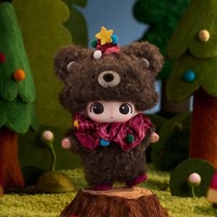 POP MART The Secret Theatre Club Series DIMOO Collection de pendentifs en vinyle et peluche Boîte mystère Décoration