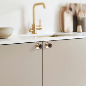 Furniture Handle And <b>Knob</b> Round Aluminum Alloy Minimalist Cabinet Drawer Durable - Product Image 4