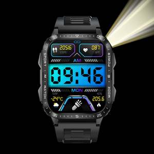 Reloj Inteligente Deportivo KT79 con Pantalla HD de 1.96 Pulgadas, Resistente al Agua hasta 3 ATM, Batería de Larga Duración de 5 a 10 Días, Luz UV - Product Image 6