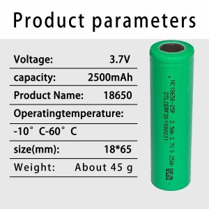 Batería de Iones de Litio 21700 de Gran Capacidad Personalizada de Fábrica, 3.7V 18650, 2600mAh-4500mAh, Recargable - Product Image 6