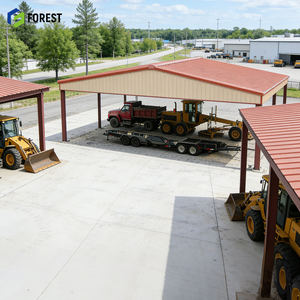 โครงสร้างเหล็กสำเร็จรูปราคาประหยัดขั้นสูง ขนาด 100x100x20 มม. ใช้งานได้หลากหลาย เชื่อถือได้ คุณภาพเยี่ยม ทันสมัย โครงสร้างโลหะแบบโมดูลาร์ โปร่งแสง - Product Image 1