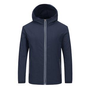 Chaquetas impermeables para senderismo para <span class=keywords><strong>hombre</strong></span>, <span class=keywords><strong>chaqueta</strong></span> fina con capucha para deportes al aire libre, escalada, acampada, senderismo, primavera y otoño - Product Image 3