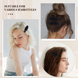 Pinzas para el pelo personalizadas con logo, precio mayorista, coloridas, sin pliegues, mini pinzas <span class=keywords><strong>de</strong></span> garra para mujer, horquillas <span class=keywords><strong>de</strong></span> pegamento cremoso, material hecho a mano. - Product Image 4