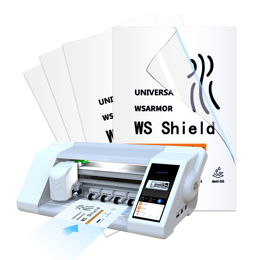 4 Layers High Quality Mobile Phone Protective 120*180mm Sheet TPU Hydrogel Film Screen Protector for Cutting Any Models Size