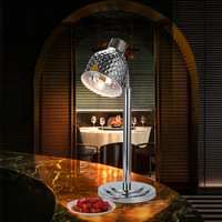 Lampe de maintien au chaud pour buffet de cuisines commerciales, restauration, barbecue, et lampe chauffante pour pizzas commerciales