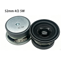 Altavoz Externo Redondo con Imán de Neodimio de 40 mm 52 mm 4Ω 3W 5W, Altavoz Multimedia de Rango Completo