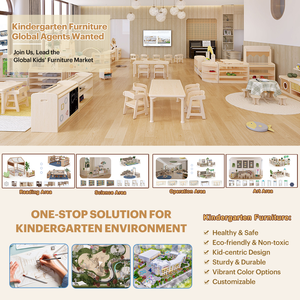 เฟอร์นิเจอร์โรงเรียนอนุบาล Safe Kids โซลูชั่นครบวงจรสำหรับอุปกรณ์เล่นเด็ก สำหรับโครงการก่อสร้างสถานรับเลี้ยงเด็กขนาดใหญ่ - Product Image 6