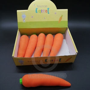 Wholesale Stretchy <strong>Carrot</strong> Sensory <strong>Toys</strong> Stress Relief <strong>Toys</strong> Education Fidget <strong>Toys</strong> With Sand for Kids - Product Image 2