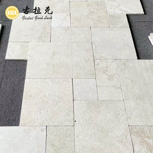 Carreaux de pavés de sol extérieurs à <span class=keywords><strong>motif</strong></span> français en calcaire antidérapant dégringolé - Product Image 3